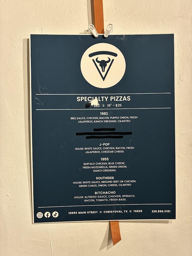 1982 Pizza Co. Menu image 2